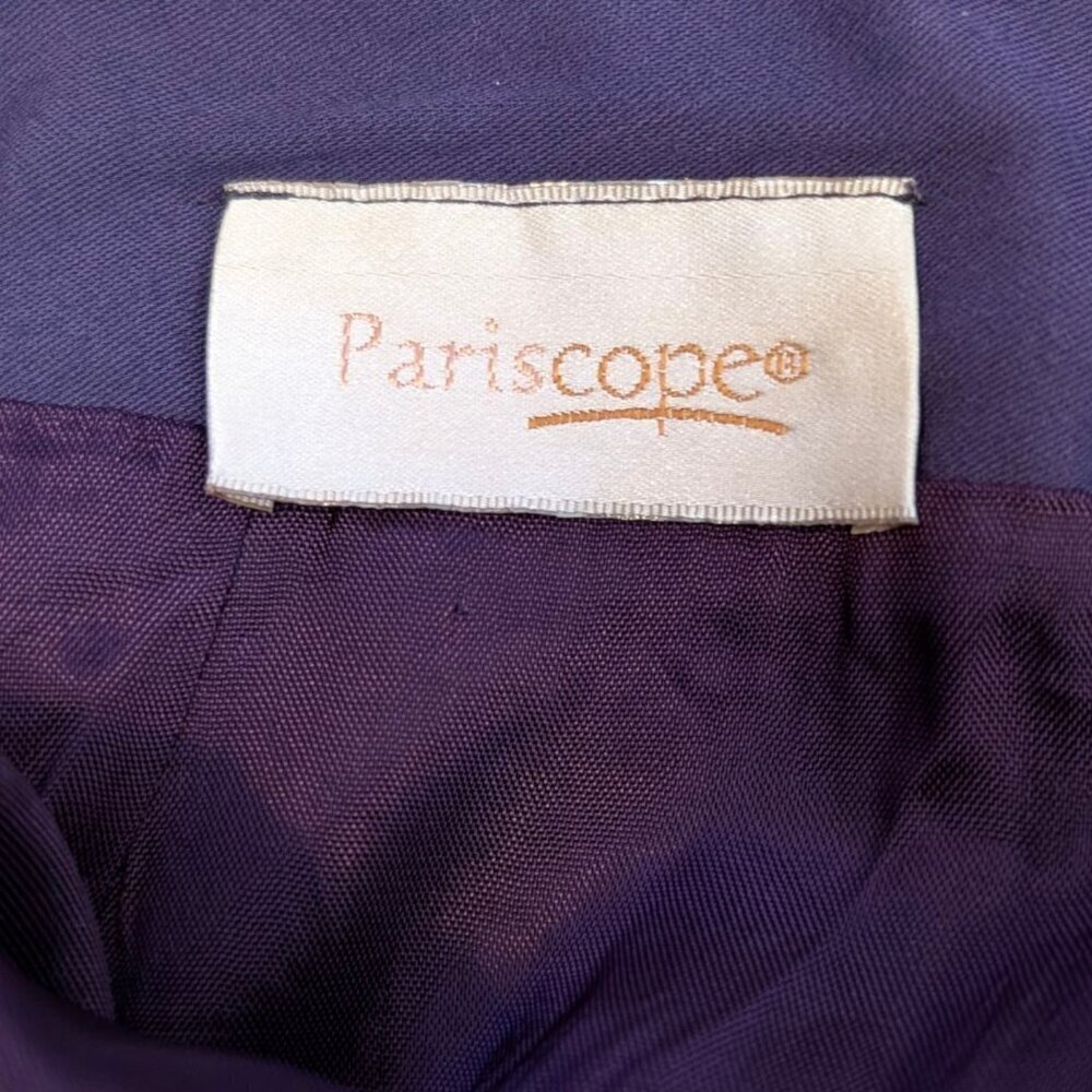 V. Pariscope Purple Pencil Skirt - Picture 8 of 8